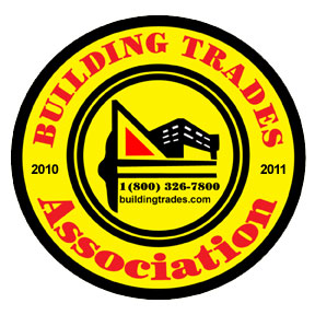 View our Building Trades Association Certificate!